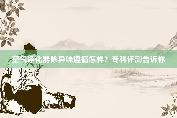 空气净化器除异味遵循怎样？专科评测告诉你